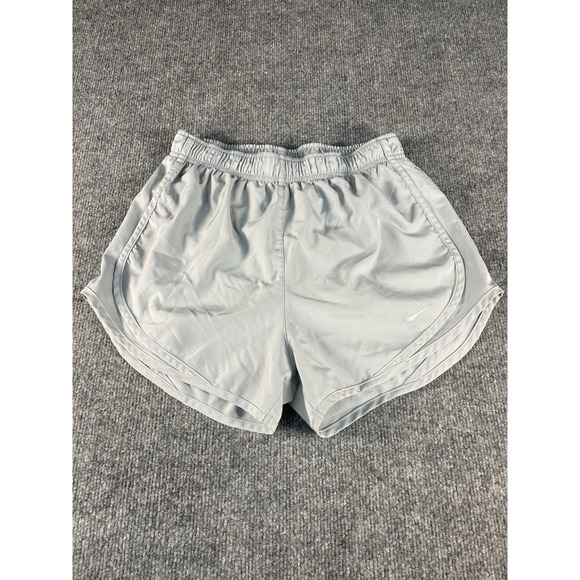 Nike Women's Dri-Fit Shorts Grey Gray Size S - Picture 1 of 5